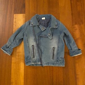 Jean jacket motorcycle H&M size 1.5-2